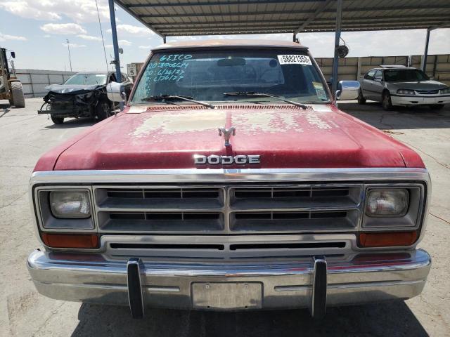 3B7GE13Y6LM045436 - 1990 DODGE D-SERIES D150 WHITE photo 5