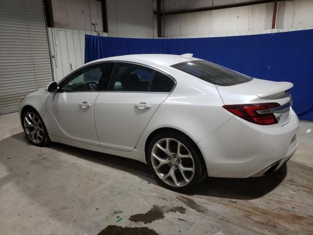 2G4GU5GX0H9149847 - 2017 BUICK REGAL GS WHITE photo 2