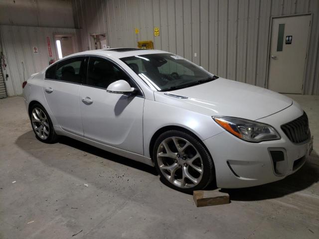 2G4GU5GX0H9149847 - 2017 BUICK REGAL GS WHITE photo 4