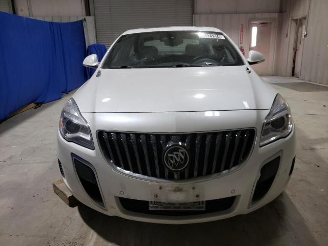 2G4GU5GX0H9149847 - 2017 BUICK REGAL GS WHITE photo 5