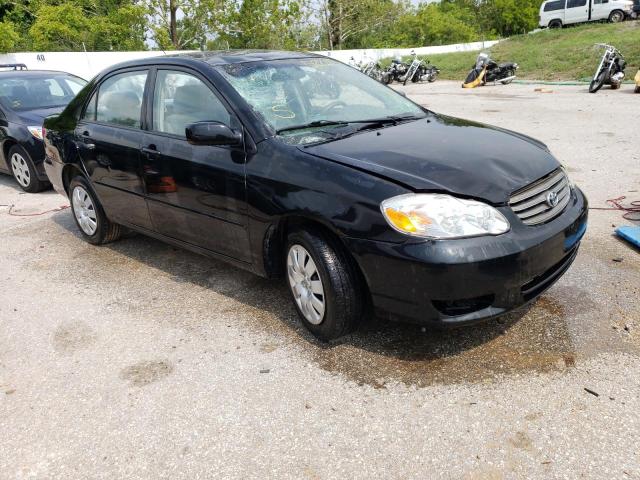 JTDBR32E632009397 - 2003 TOYOTA COROLLA CE BLACK photo 4