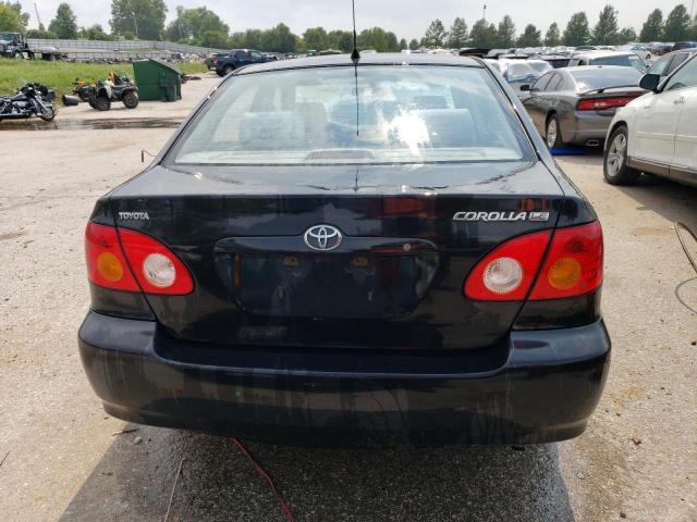 JTDBR32E632009397 - 2003 TOYOTA COROLLA CE BLACK photo 6