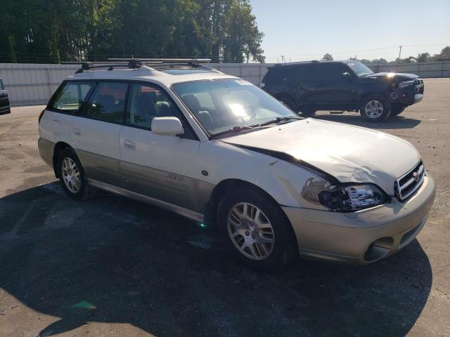 4S3BH806027653068 - 2002 SUBARU LEGACY OUTBACK H6 3.0 LL BEAN WHITE photo 4