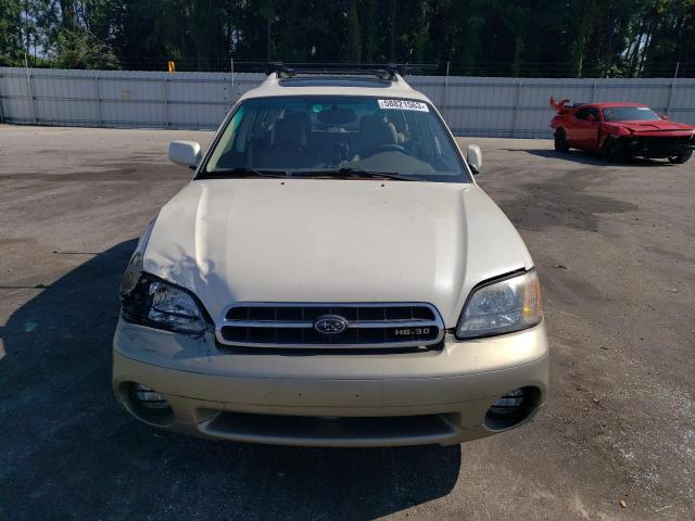 4S3BH806027653068 - 2002 SUBARU LEGACY OUTBACK H6 3.0 LL BEAN WHITE photo 5