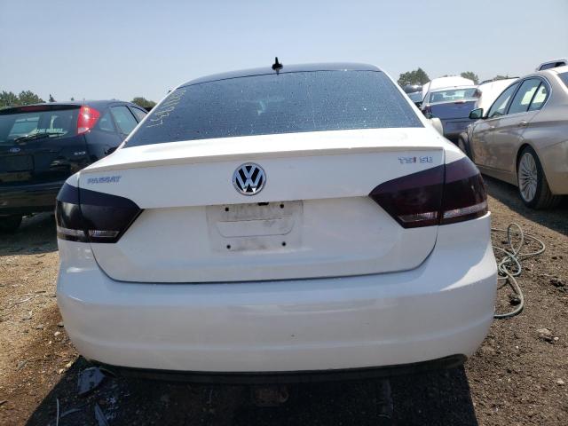 1VWBT7A36FC069751 - 2015 VOLKSWAGEN PASSAT SE WHITE photo 6