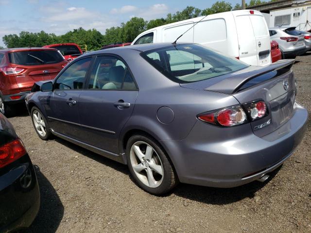 1YVHP80D665M00909 - 2006 MAZDA 6 S GRAY photo 2