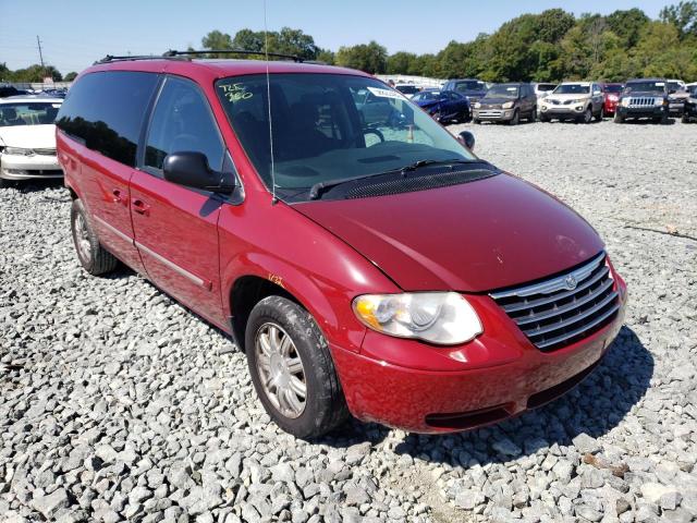 2C4GP54L85R296796 - 2005 CHRYSLER TOWN & COU TOURING 勃艮第红 照片 1