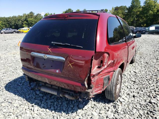 2C4GP54L85R296796 - 2005 CHRYSLER TOWN & COU TOURING 勃艮第红 照片 9