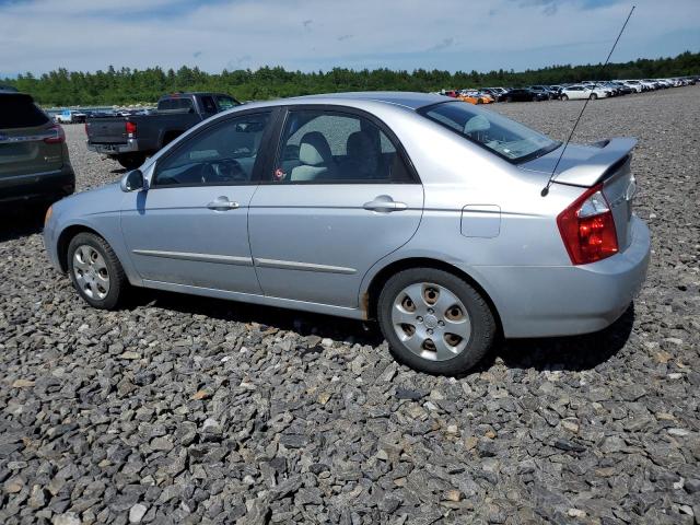 KNAFE121645044047 - 2004 KIA SPECTRA LX SILVER photo 2