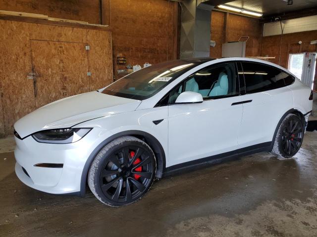 7SAXCBE63PF399225 - 2023 TESLA MODEL X WHITE photo 1