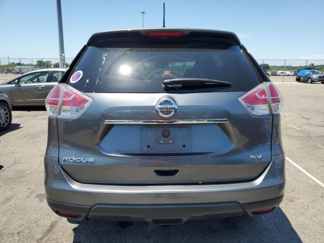 KNMAT2MT2FP540901 - 2015 NISSAN ROGUE S GRAY photo 6