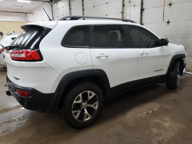 1C4PJMBS3EW121840 - 2014 JEEP CHEROKEE TRAILHAWK WHITE photo 3