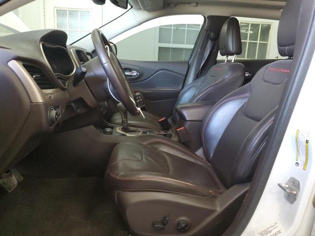 1C4PJMBS3EW121840 - 2014 JEEP CHEROKEE TRAILHAWK WHITE photo 7