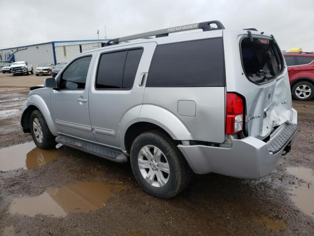 5N1AR18W57C625460 - 2007 NISSAN PATHFINDER LE SILVER photo 2