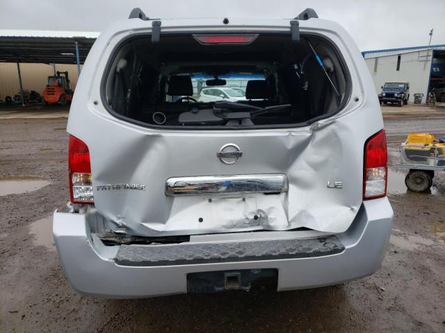 5N1AR18W57C625460 - 2007 NISSAN PATHFINDER LE SILVER photo 6