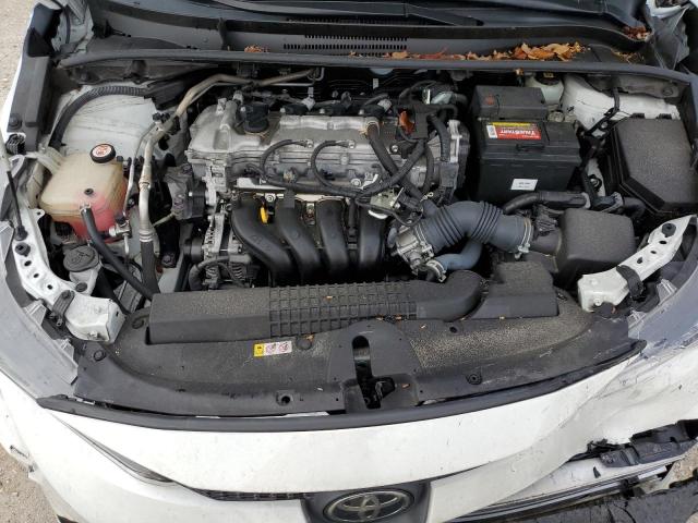 JTDEPMAE1MJ180687 - 2021 TOYOTA COROLLA LE WHITE photo 11