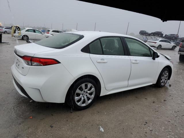 JTDEPMAE1MJ180687 - 2021 TOYOTA COROLLA LE WHITE photo 3