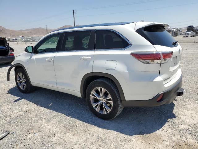 5TDKKRFH9FS097435 - 2015 TOYOTA HIGHLANDER XLE Սպիտակ լուսանկար 2