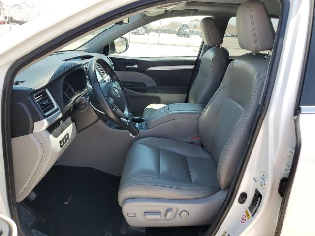 5TDKKRFH9FS097435 - 2015 TOYOTA HIGHLANDER XLE Սպիտակ լուսանկար 7