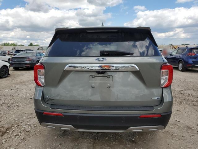 1FMSK8DH1LGB09737 - 2020 FORD EXPLORER XLT 绿色 照片 6