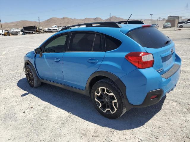 JF2GPABC8HH258904 - 2017 SUBARU CROSSTREK PREMIUM BLUE photo 2