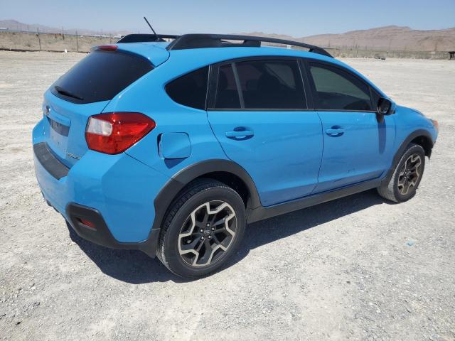 JF2GPABC8HH258904 - 2017 SUBARU CROSSTREK PREMIUM BLUE photo 3