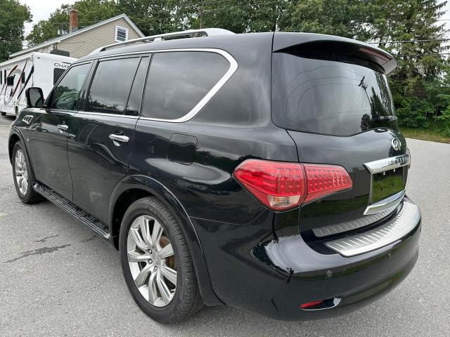 JN8AZ2ND6E9751578 - 2014 INFINITI QX80 BLACK photo 2