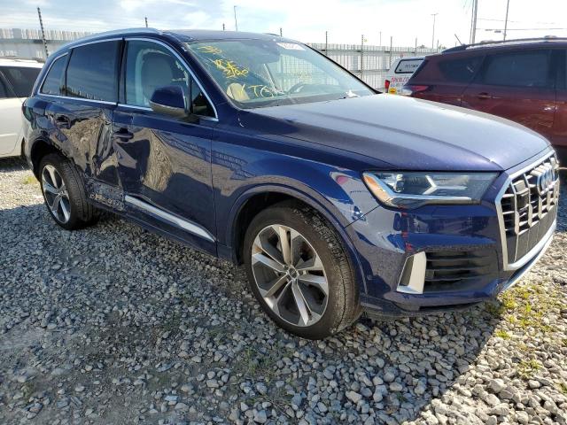 WA1VXBF72ND013425 - 2022 AUDI Q7 PRESTIGE BLUE photo 1