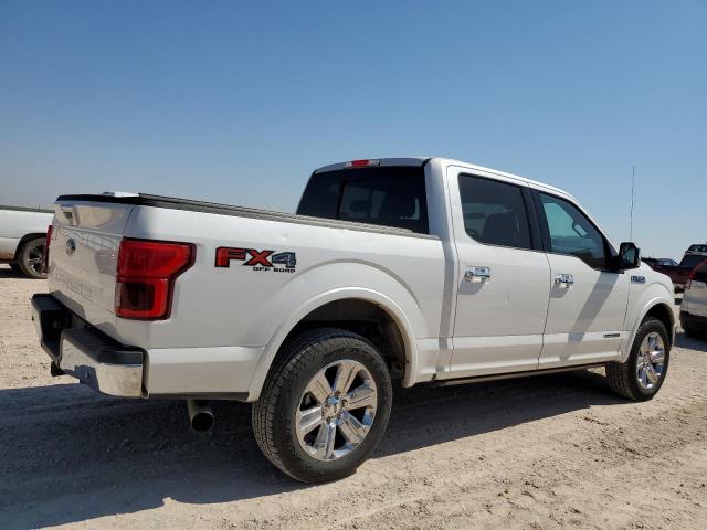 1FTFW1E1XJFE49040 - 2018 FORD F150 SUPERCREW WHITE photo 3