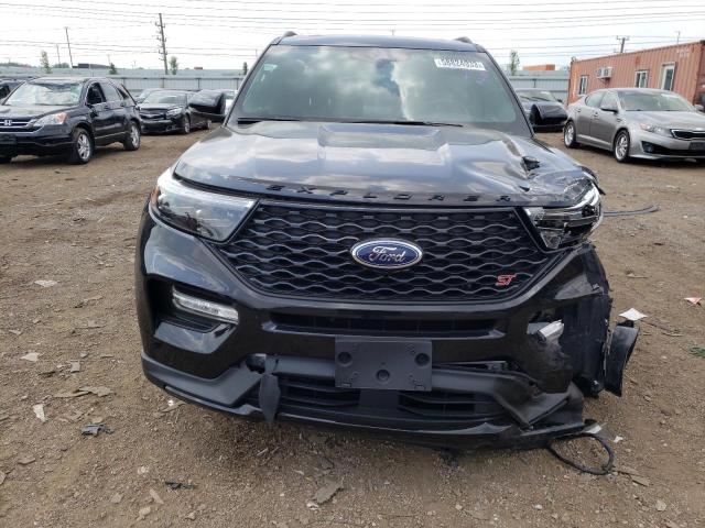 1FM5K8GC6PGA11001 - 2023 FORD EXPLORER ST BLACK photo 5