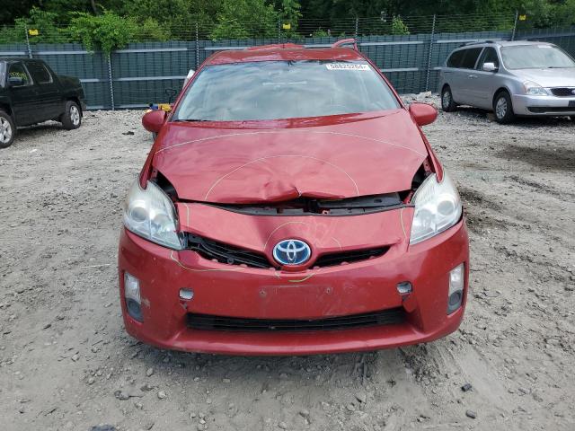 JTDKN3DU3A0012444 - 2010 TOYOTA PRIUS RED photo 5