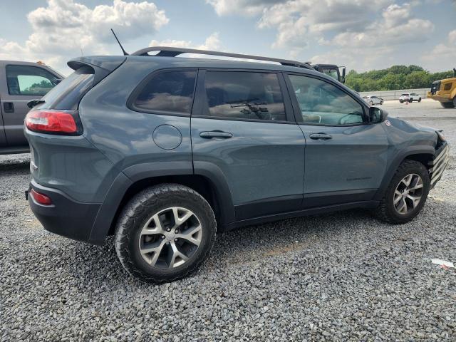 1C4PJMBS1EW212024 - 2014 JEEP CHEROKEE TRAILHAWK GRAY photo 3