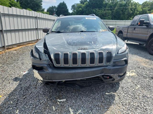 1C4PJMBS1EW212024 - 2014 JEEP CHEROKEE TRAILHAWK GRAY photo 5