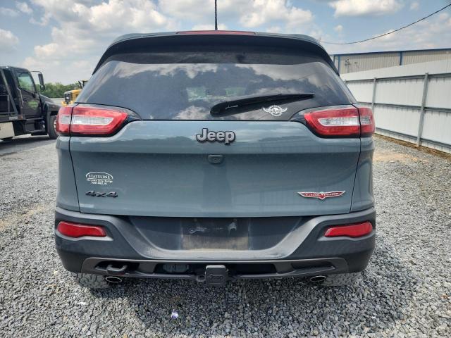 1C4PJMBS1EW212024 - 2014 JEEP CHEROKEE TRAILHAWK GRAY photo 6