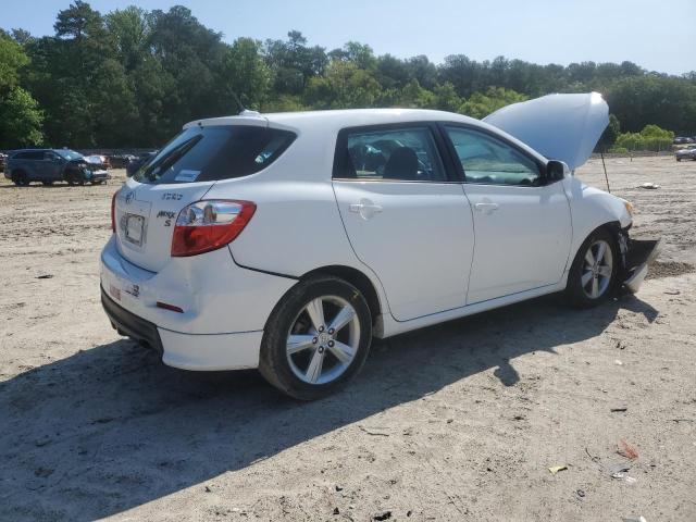 2T1KE40E99C009957 - 2009 TOYOTA COROLLA MA S WHITE photo 3