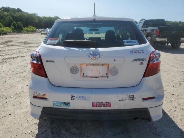 2T1KE40E99C009957 - 2009 TOYOTA COROLLA MA S WHITE photo 6