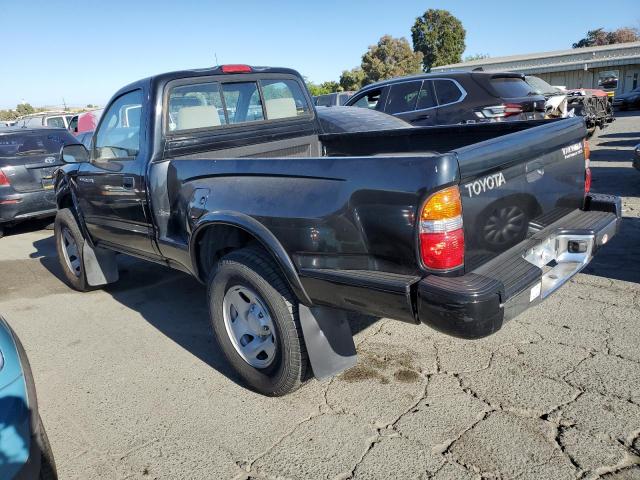 5TENM92N42Z102069 - 2002 TOYOTA TACOMA PRERUNNER BLACK photo 2