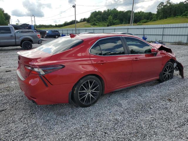 4T1T11AK9PU172199 - 2023 TOYOTA CAMRY SE NIGHT SHADE RED photo 3