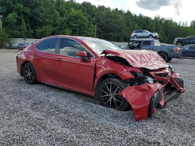 4T1T11AK9PU172199 - 2023 TOYOTA CAMRY SE NIGHT SHADE RED photo 4