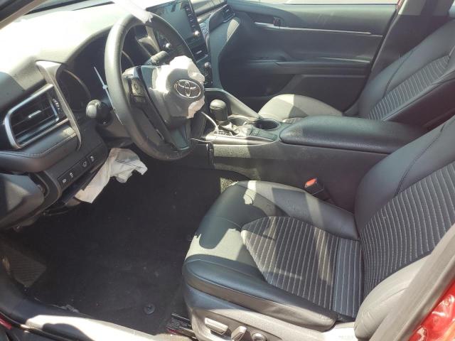 4T1T11AK9PU172199 - 2023 TOYOTA CAMRY SE NIGHT SHADE RED photo 7