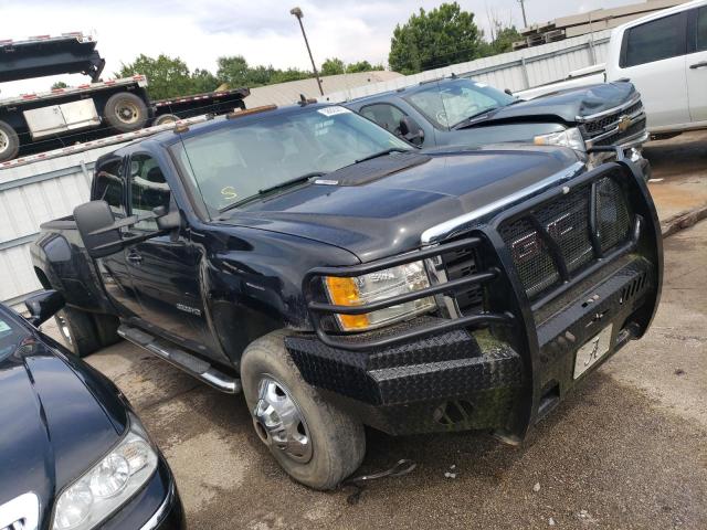 1GT424C88BF174676 - 2011 GMC SIERRA K3500 SLT BLACK photo 1