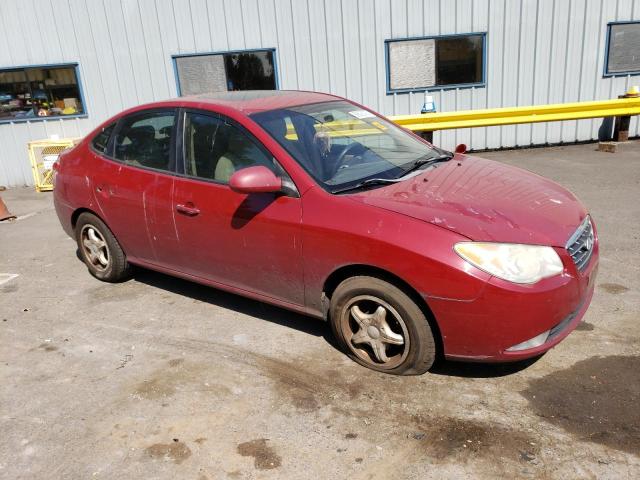 KMHDU46DX7U108017 - 2007 HYUNDAI ELANTRA GLS RED photo 4