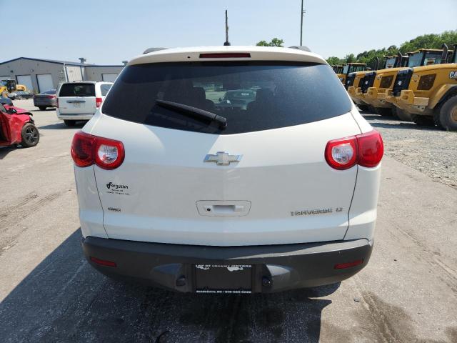 1GNKVJED6CJ102615 - 2012 CHEVROLET TRAVERSE LT 白色 照片 6