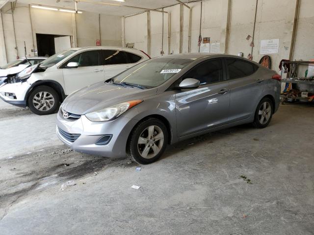 KMHDH4AE0BU119346 - 2011 HYUNDAI ELANTRA GLS GRAY photo 1