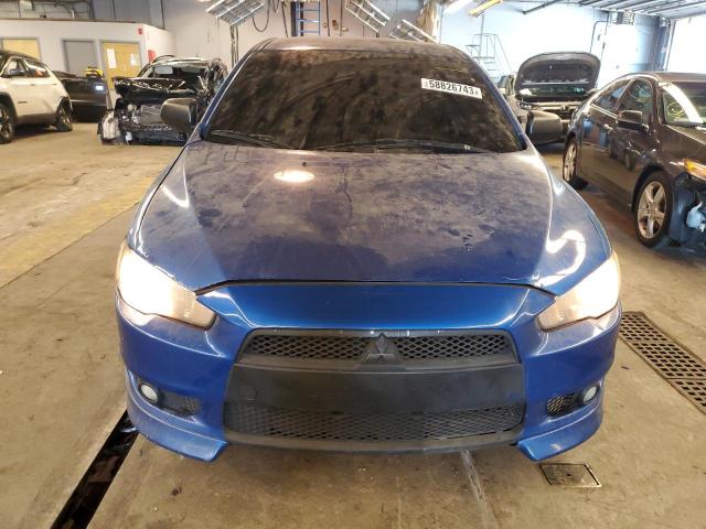 JA3AU86W99U009920 - 2009 MITSUBISHI LANCER GTS BLUE photo 5