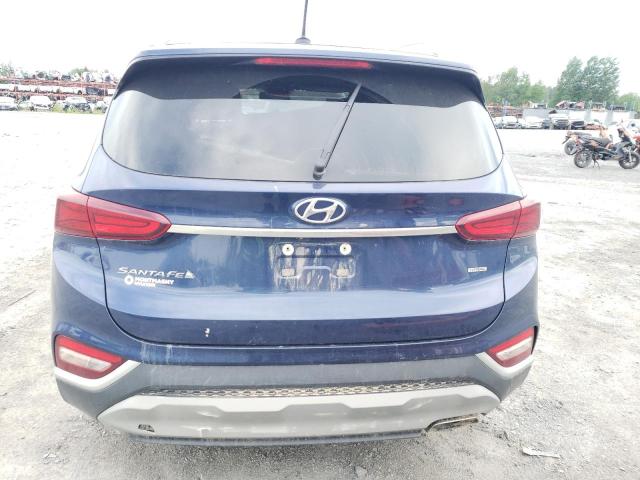 5NMS2CAD6KH006927 - 2019 HYUNDAI SANTA FE SE BLUE photo 6