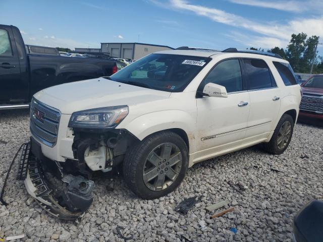 1GKKVTKD2EJ346245 - 2014 GMC ACADIA DENALI WHITE photo 1