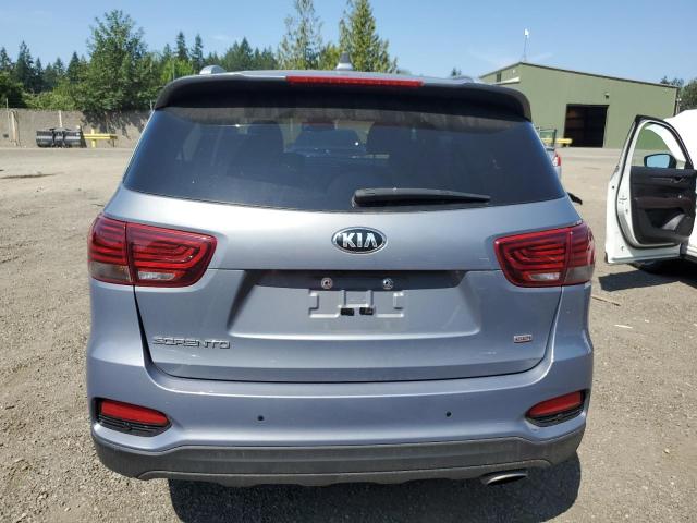 5XYPGDA39KG601561 - 2019 KIA SORENTO L BLUE photo 6