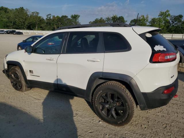 1C4PJMBS0GW183702 - 2016 JEEP CHEROKEE TRAILHAWK WHITE photo 2
