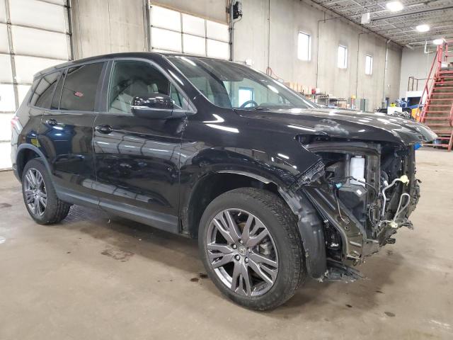 5FNYF8H58MB037157 - 2021 HONDA PASSPORT EXL შავი ფოტო 4